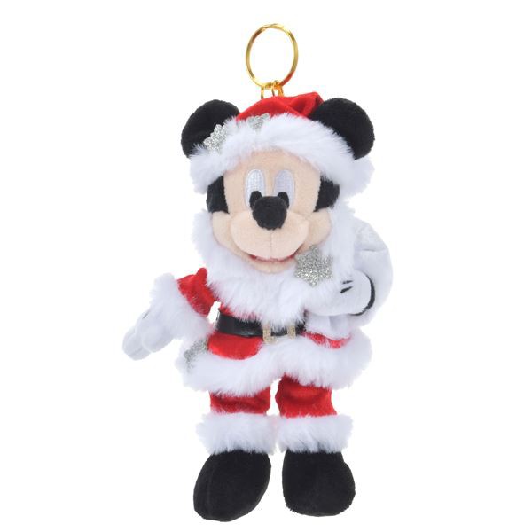 ミニー ディズニーストア 2024 クリスマス ぬいぐるみ サンタ ディズニーストア限定 ミッキーミニー サンタ ぬいぐるみ