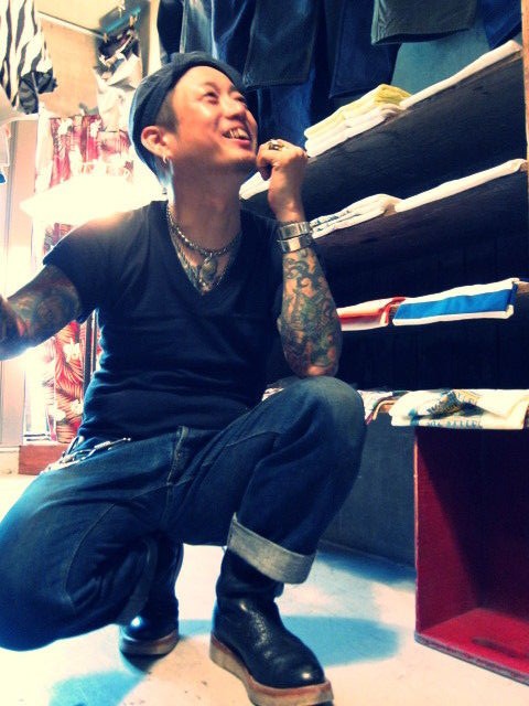 COOL TATTOOING MASATO with SPEED BALL！ : Space City Vintage Tokyo