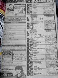 来週ジャンプ33号のbleach5話の掲載順ｗｗｗ ジョーsp 漫画 アニメ知りたいジョー