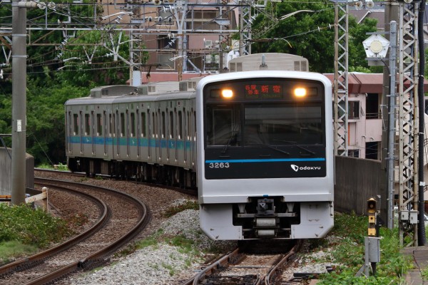小田急3000形の3263Fが更新入場か 希少な姿が見納めとなる可能性にも要