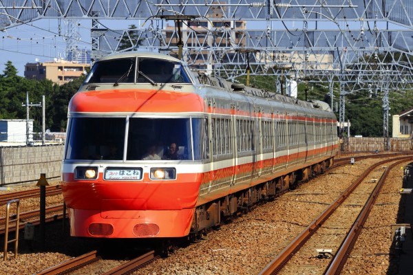 【希少】 ブルーリボン受賞車両 プレート 小田急ロマンスカー 3000形 小田急「ロマンスカー・GSE」ブルーリボン賞受賞！記念式典と