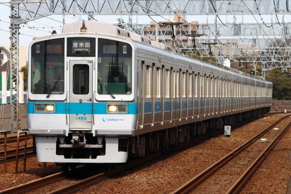 小田急1000形の1092Fが運用を離脱 10両固定編成最後のリニューアルか