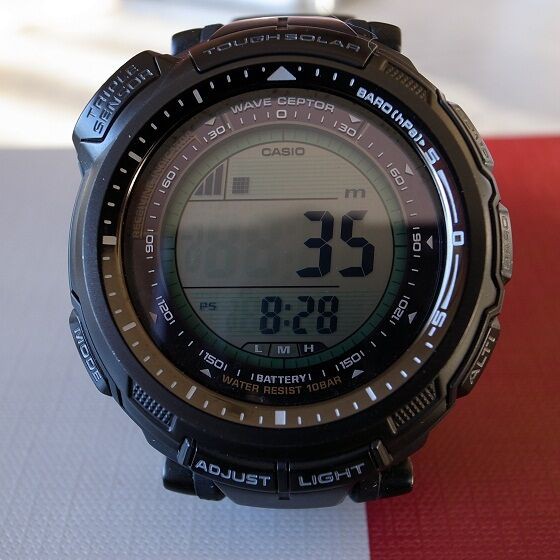 カシオ プロトレック（CASIO PROTREK）（PRW-1300YTJ ） : ロード 