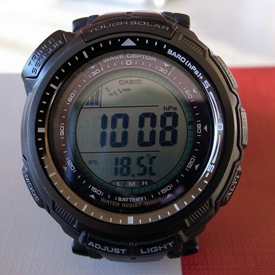 カシオ プロトレック（CASIO PROTREK）（PRW-1300YTJ ） : ロード