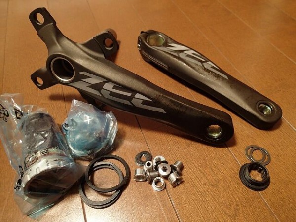 シマノZEE FC-M640 （ フロントシングル化 ） : ロードバイク