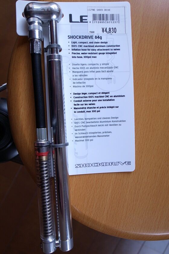 レザイン SHOCK DRIVE を購入（サスペンションポンプ） : ロードバイク