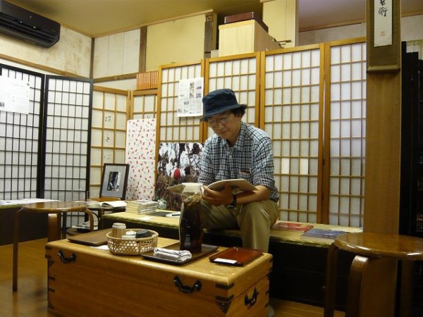 温泉人 おふろうど 写真展会場 高橋工房 にて 温泉人 おふろうど ライフ