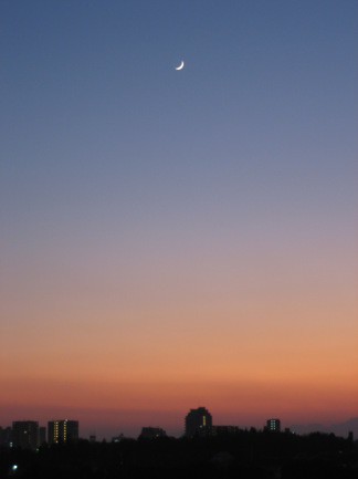 冬の夕方 夜の始まり 風の吹くまま気の向くまま