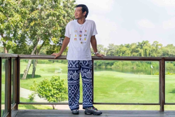【ak】輸入タイパンツ（3点セット※色は写真） Go Golf タイパンツ】 ～オリジナルなタイパンツ・お土産！私服