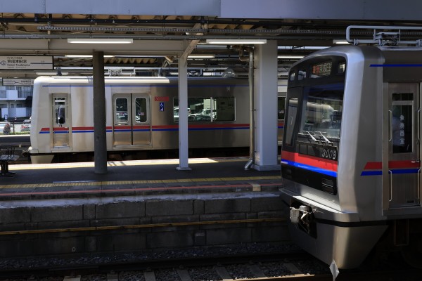 千葉某何ページ The red Uchibo Line!?] I rode the Keiyo Line train going to