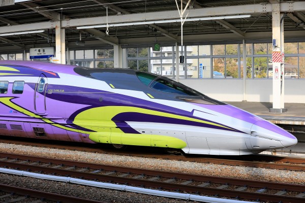 エヴァンゲリオン新幹線 500 type EVA リフトオフ！ : ohanefu blog
