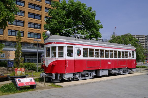 丸窓電車】名鉄モ510形 モ513号【岐阜駅前】 : ohanefu blog