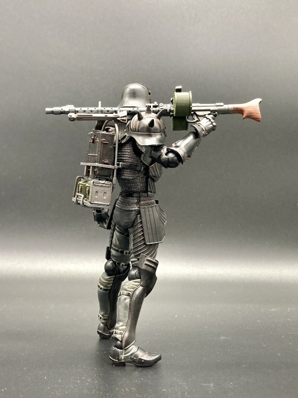 タケヤ式自在置物 プロテクトギア「34年式特殊増加装甲」黒Ver