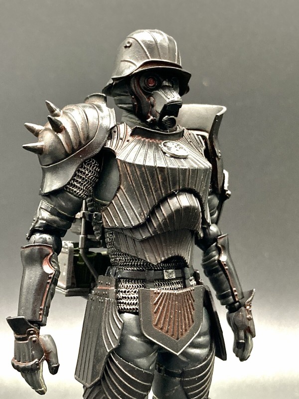 タケヤ式自在置物 プロテクトギア「34年式特殊増加装甲」黒Ver
