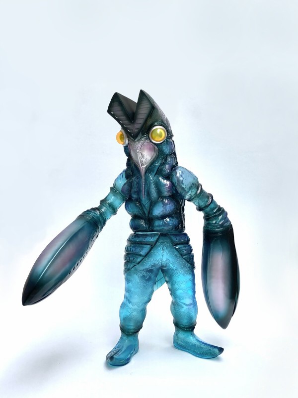 ツブコン2025限定 海洋堂高知/南国堂 バルタン星人デフォルメソフビ