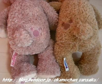 シェリーメイとダッフィーの違い おかもっちゃんのディズニー散策記