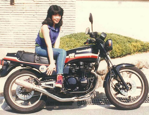 画像 総裁選 高市早苗の愛車遍歴 Kawasaki Z400gp Suzuki Gsx400s Katana スープラ おかねニュース