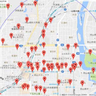 イオン 岡山 周辺 でも ポケモンｇｏ に若者熱中 岡山城 後楽園 ｊｒ岡山駅店や岡山駅前商店街 つれづれなるままの岡山駅 イオンモール 岡山 Gpsの周辺から イオン 中心 グローカル 366 Gps Aps