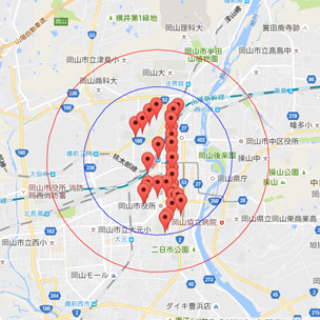 イオン 岡山 周辺 でも ポケモンｇｏ に若者熱中 岡山城 後楽園 ｊｒ岡山駅店や岡山駅前商店街 つれづれなるままの岡山駅 イオンモール 岡山 Gpsの周辺から イオン 中心 グローカル 366 Gps Aps