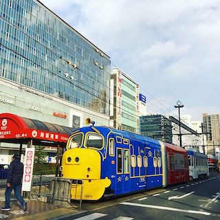 岡山 チャギントン の世界満喫 岡山高島屋にミニ列車やゲーム 復興への願い込め 風鈴電車 世界 地域 岡山 に目を向けグローバル 366 岡山県を中心にグローカル Gps Aps