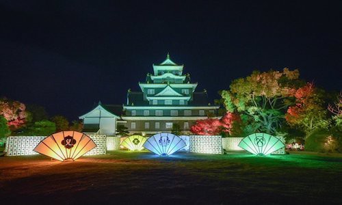 岡山の秋 岡山市 後楽園 岡山城 秋の幻想庭園 に去年を上回る入場者 つれづれなるままの散歩道 関西の四季gps 京都 岡山 中心 グローカル 366 Aps