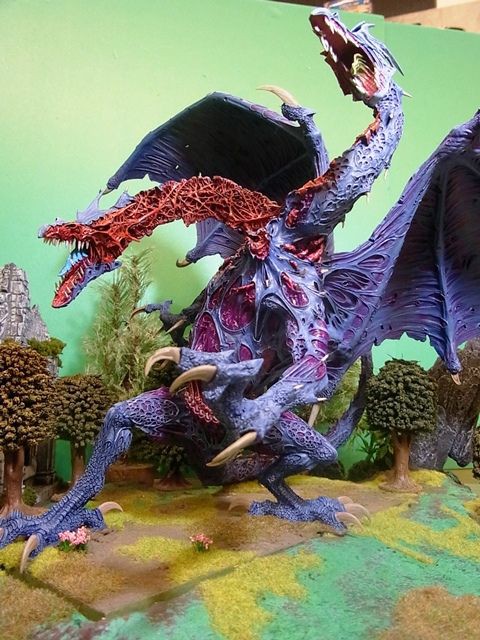 ケイオスドラゴンの父祖 ガルラーク】 スペシャルキャラクター ロード : 新 沖縄ハンマー Warhammer Fantasy Battle Fan