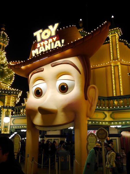 雪がちらつくtdr旅行 念願のトイ ストーリー マニア Tds Okiraku Room