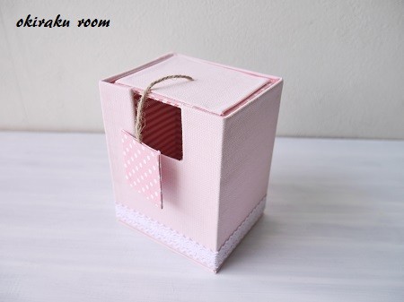 カルトナージュボックス③【紅茶ボックス】 : okiraku room