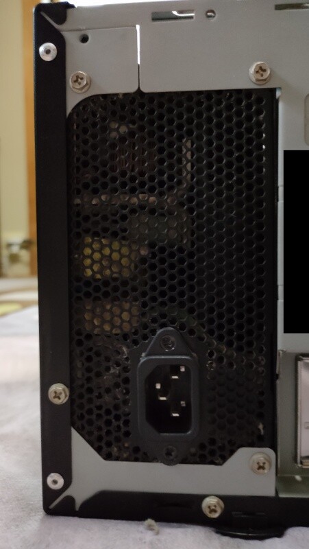 PCの電源ユニットファンの交換方法【Enhance製電源ユニット