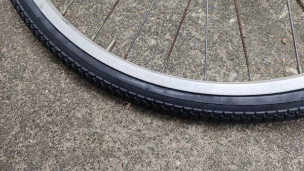 自転車の後輪タイヤとチューブ交換方法(6段変速・ママチャリ