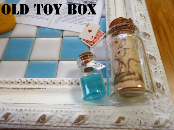 瓶とレジンの相性 Old Toy Box