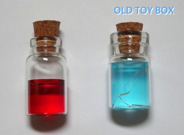 瓶とレジンの相性 Old Toy Box