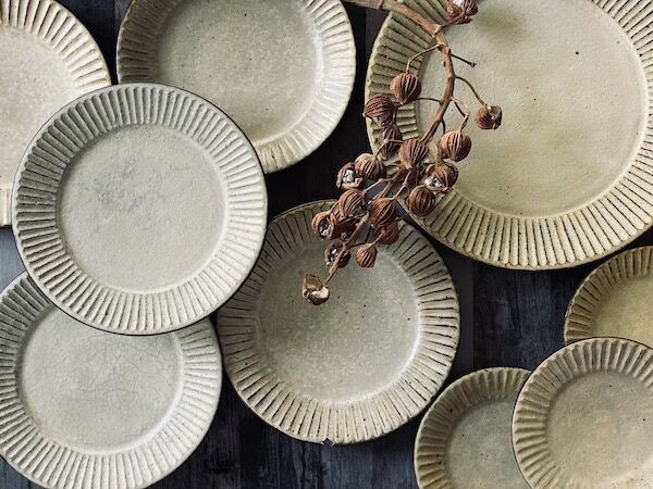 額賀章夫さん 新品食器 4点セット 額賀章夫 さんのお皿の通販 by shop｜ラクマ