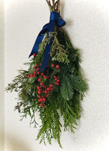楽天市場】手作りキット クリスマス スワッグ Edel 壁掛け