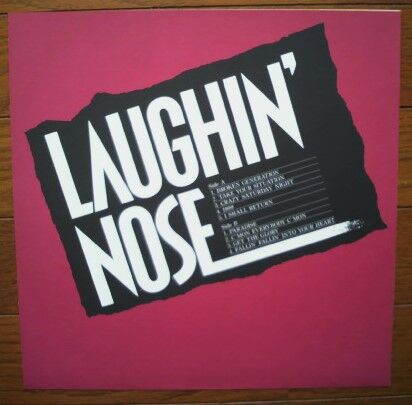 ラフィン・ノーズ（LP）「LAUGHIN' NOSE」 : ダンボールの中の80年代