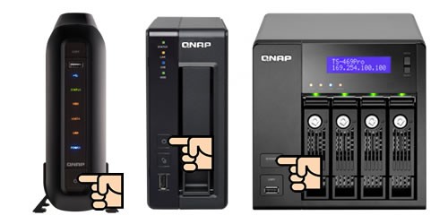 QNAP 日常のメンテナンス その1 電源の 入・切 : オリオリオリオ～