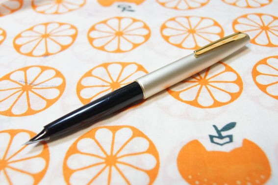 超希少品！】プラチナ万年筆 ショート 両面書き プラチナ ショート