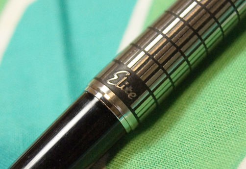 パイロット 万年筆 まとめ売り エリート 格子柄 ブラック1107-S4889h エリート（パイロット） PILOT パイロット エリート 万年筆
