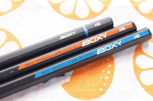 三菱鉛筆「BOXY ユニ鉛筆」 : テーゲー日記 〜文具と万年筆のブログ〜