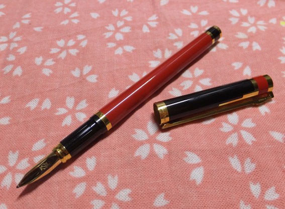 S.T. Dupont 万年筆 S.T. Dupont「ART DECO 1996 万年筆」レビュー : テーゲー日記 〜文具