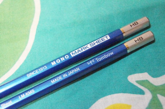 トンボ鉛筆 Monoマークシート用鉛筆 レビュー テーゲー日記 文具と万年筆のブログ