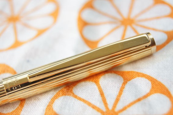 モンブラン「ノブレス No.1147 金張り 万年筆」レビュー