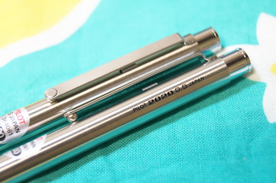 PILOT　パイロット　2020 ST ステンレス JAPAN パイロット「2020ST スリム軸」レビュー : テーゲー日記 〜文具