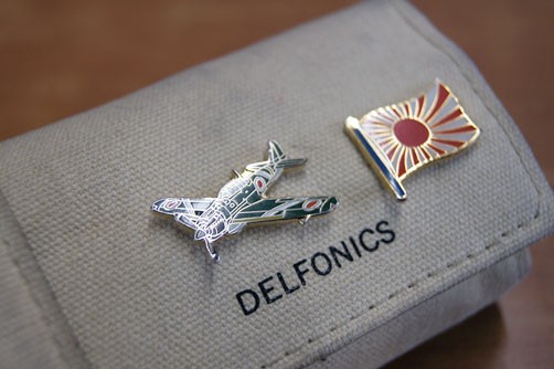 零戦 飛行機 ピンズ バッジ 零戦 零式艦上戦闘機 パッチ 自衛隊グッズ