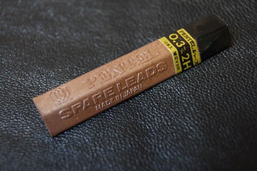 ぺんてる「メカニカ 0.3㎜（大日本文具時代）」レビュー : テーゲー