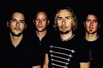 【希少品】ロックバンド　ニッケルバック　サイン入りアーティスト写真 希少品】ロックバンド ニッケルバック サイン入りアーティスト