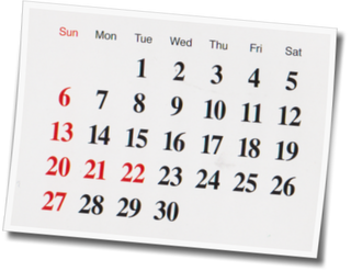 九月 の カレンダー 書に関してあれこれ