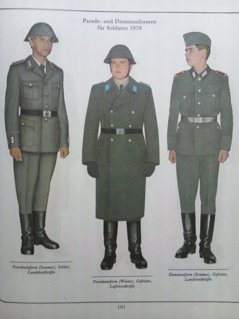 東ドイツ軍 Uniformen 1956-1986 Uniformen ミリタリーショップ 革ジャン 中田商店
