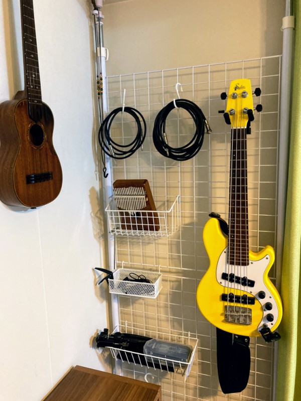 ギター ハンガー 3個 ウクレレ スタンド 壁掛け ベース アコギ 三味線 通販