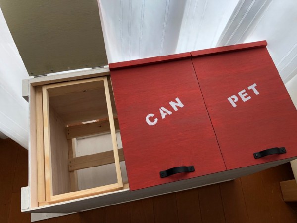 diy キッチンゴミ箱をつくってみた エニアグラム エリクソン催眠誘導講座 もしもしタッピング ワンネス ラボ